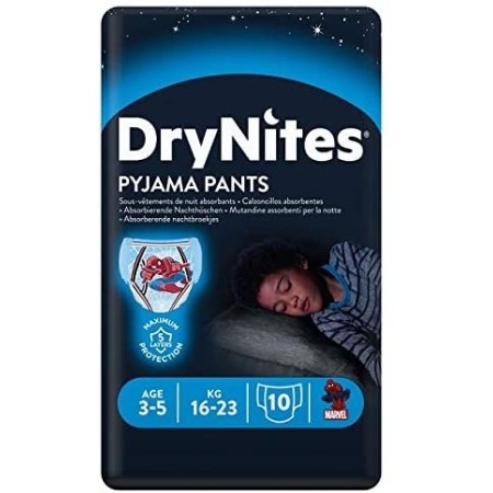 Huggies Mutandine Assorbenti per la notte Drynites 3 - 5 anni