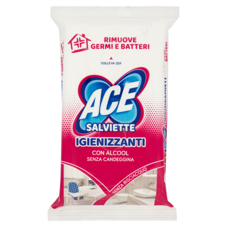 Ace Salviette Igienizzanti con Alcool 40pz
