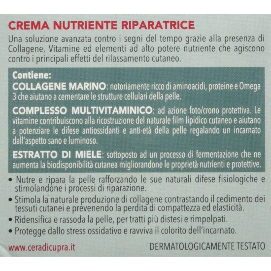Informazioni su confezione Crema Cera di Cupra Viso