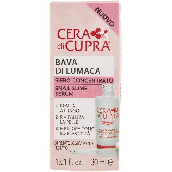Crema Bava Lumaca Cera di Cupra Crema viso 30ml Antirughe