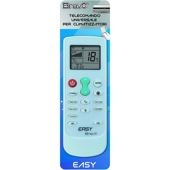 Telecomandi per Condizionatore Universale Easy Bravo