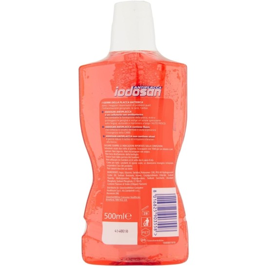 Informazioni sulla confezione di Iodosan Collutorio - Senza Alcol 500ml
