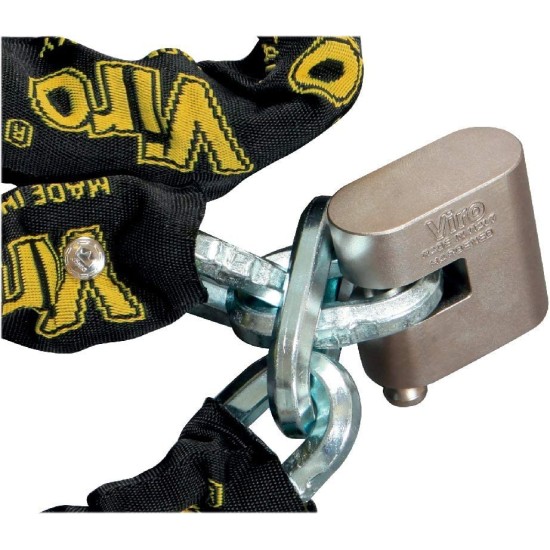Viro Catena Antifurto Cementato Moto Scooter - Lucchetto Corazzato 4155.180