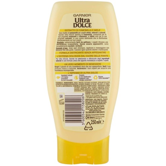 Garnier Ultra Dolce Balsamo Capelli Camomilla e Miele 250ml