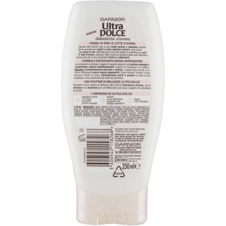 Informazioni su Garnier Ultra Dolce Balsamo Crema di Riso e Latte d'Avena