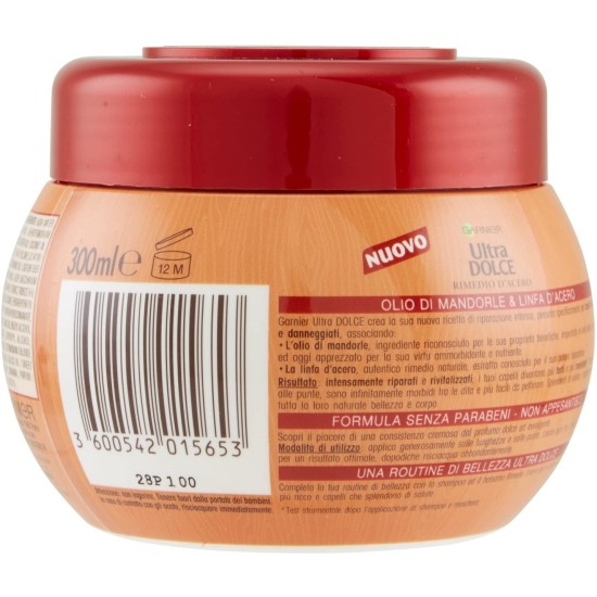 Informazioni sulla Maschera Capelli Garnier Ultra Dolce Rimedio d'Acero