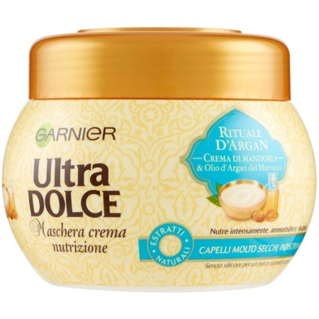 Garnier Ultra Dolce Maschera Capelli Olio d'Argan e Crema di Mandorla 300ml