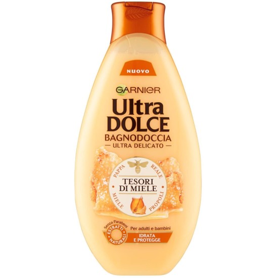 Garnier Ultra Dolce Bagnoschiuma Docciaschiuma Tesori di Miele 6x500ml