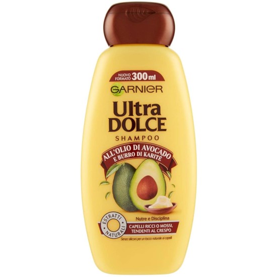 Garnier Ultra Dolce Shampoo all'Olio di Avocado e Burro di Karite' 300ml