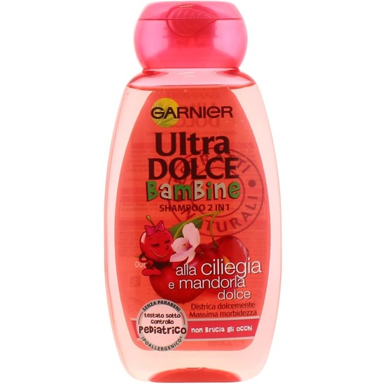 Shampoo Garnier Bambini Ciliegia e Mandorla Dolce 300ml