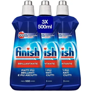 Finish Brillantante Lavastoviglie 3X500ml Regular
