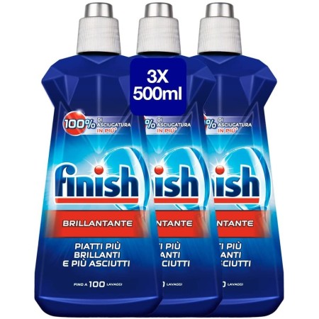 Finish Brillantante Lavastoviglie 3X500ml Regular