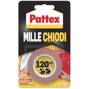 PATTEX Millechiodi Nastro Tape 19mmx1,5m