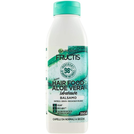 Garnier Fructis Balsamo Capelli Idratante Hair Food Aloe Vera 350ml