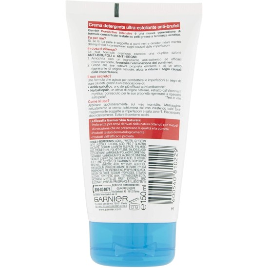 informazioni Gel Anti Punti Neri Garnier Pure Active