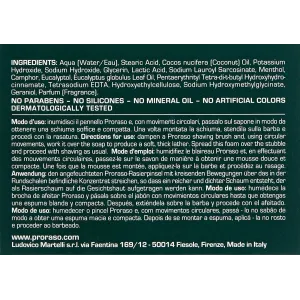 Sapone da Barba Proraso Verde in Ciotola da 150ml 2
