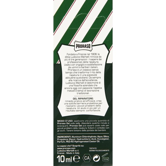 Informazioni Proraso Gel Riparatore