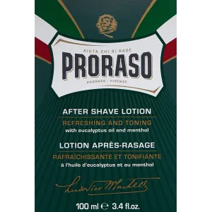 Lozione Dopobarba Tonificante 100ml: Proraso Dopobarba Verde 2