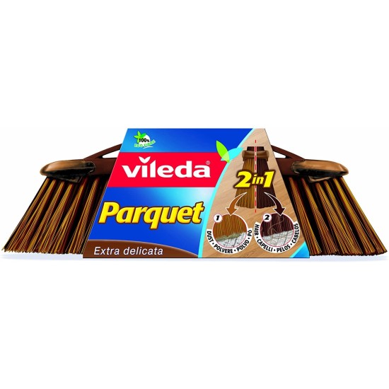 Scopa per Parquet 2in1 - Scopa Vileda Pulizia Efficace