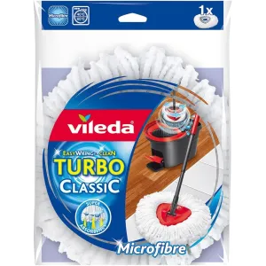 Mocio Ricambio Vileda Turbo 100% Microfibra Pulizia Perfetta