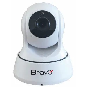 TELECAMERA WIRELESS HD 720P LED IR LAN MOTORIZZATA WIFI RETE INTERNET BRAVO SMARTY