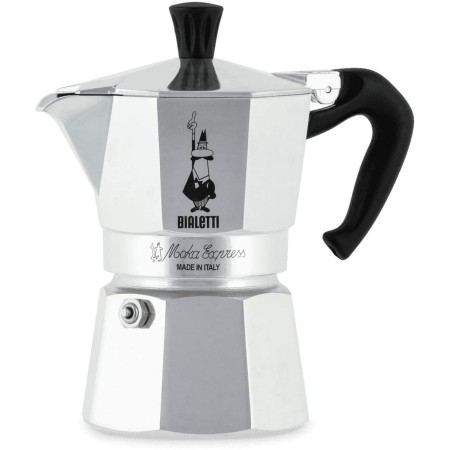 Caffettiera 1 Tazza Moka Bialetti Express 60ml in Alluminio