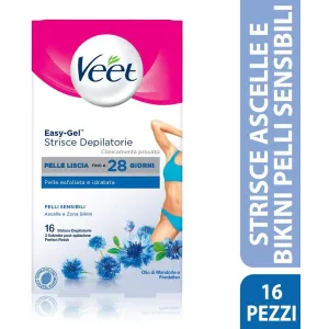 Veet Strisce Depilatorie - 16 Strisce epilazione 3 Salviette 2
