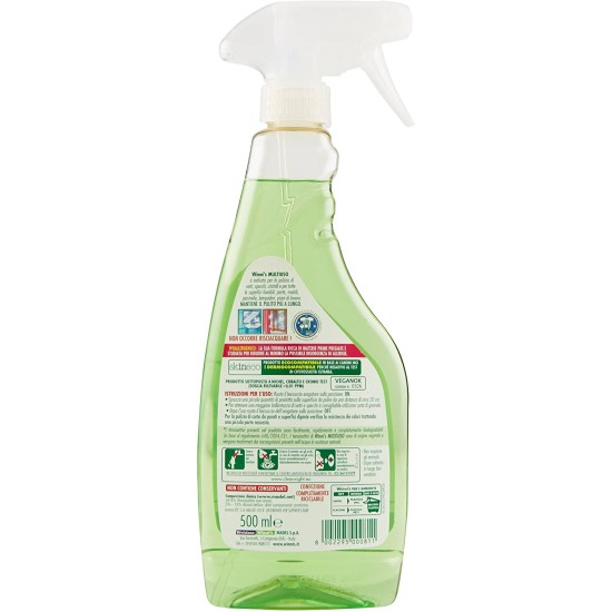 Informazioni sulla confezione di Winni's Vetri 500ml