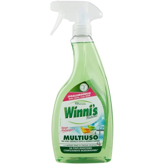 Spray Vetri e per Superfici Lavabili Winni's 500ml Multiuso