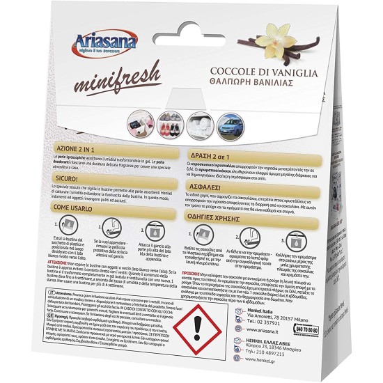 Ariasana Minifresh Vaniglia