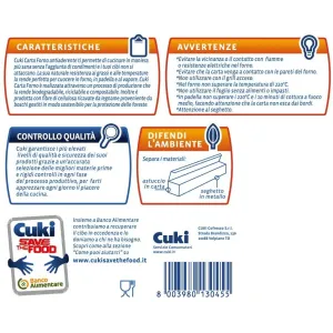 Carta Forno Cuki 25 Fogli tagliati - antiaderente e naturale 2