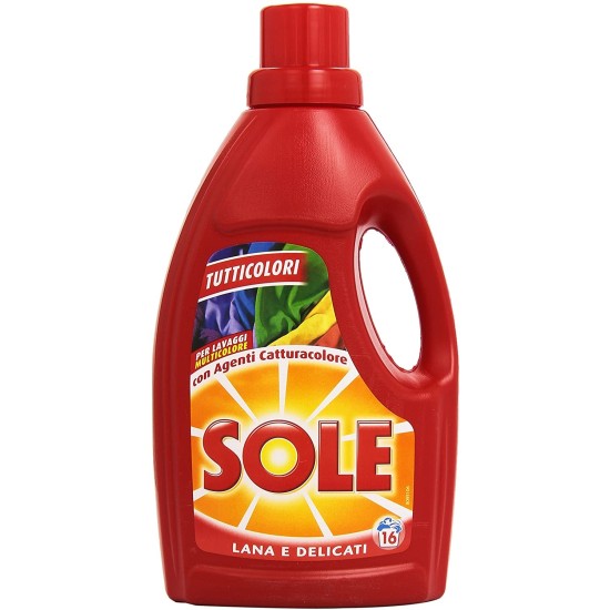 Detersivo Lavatrice Sole Tutticolori 1L - Detersivo Liquido