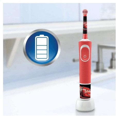 Spazzolino Elettrico Bambini Oral-B - Ricaricabile Con Personaggi Disney Cars