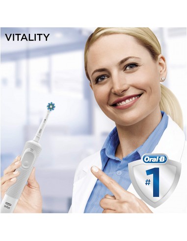 Spazzolino Elettrico Oral-B Vitality 100 Cross Action - Ricaricabile