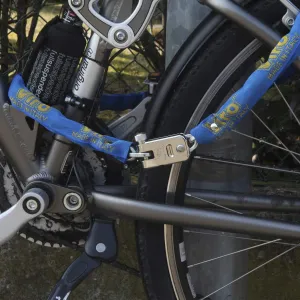 Catena antifurto Viro per moto 90Cm - Catena di Sicurezza con Lucchetto 2
