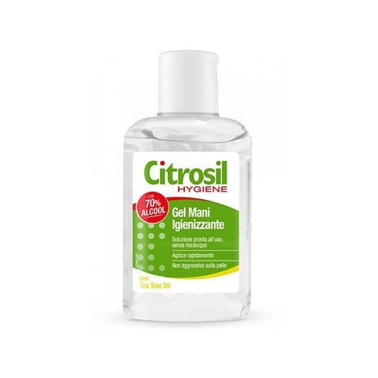 Citrosil Gel Mani Igienizzante 70% Alcool Antibatterico 80ml