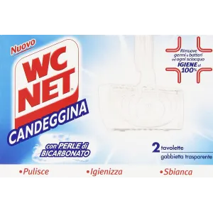 Tavolette WC Net con Candeggina e Perle di Bicarbonato