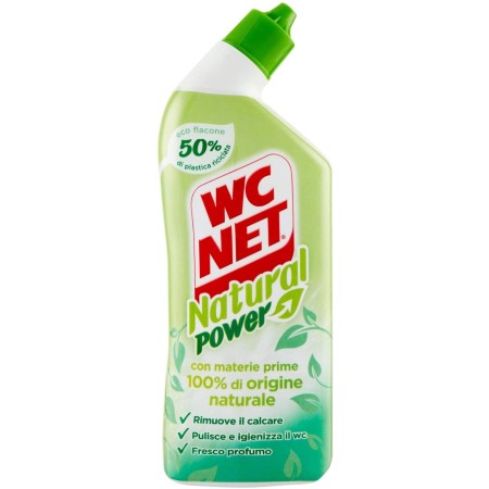 Disinfettante per WC 700ml Wc Net Natural Power Igienizzante