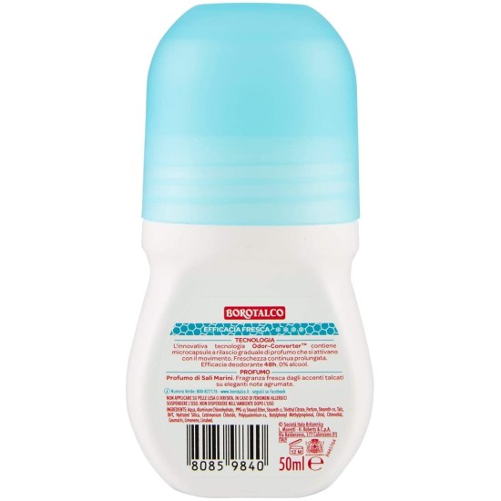 Informazioni sul Deodorante Roll-on Borotalco Active