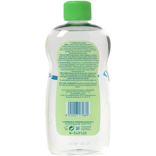 Informazioni sull'Olio Johnson baby