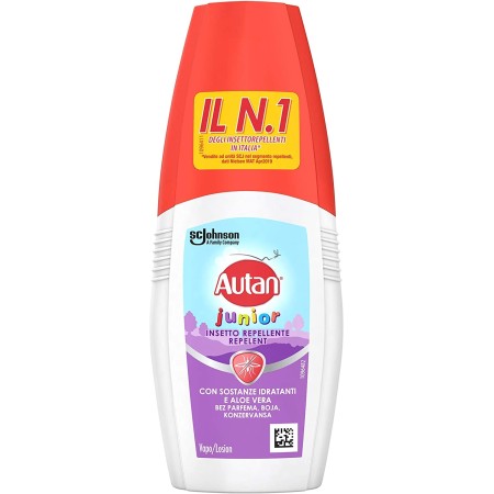 Spray Antizanzare Bambini Autan Family Junior 100ml con aloe