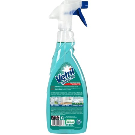 informazioni Vetril Spray Igienizzante Superfici Elimina Cattivi Odori Senza Aloni 650ml