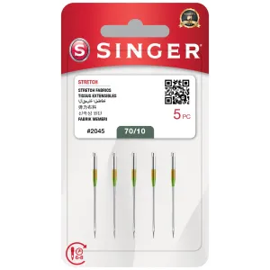 Aghi macchina da cucire - 5 Aghi per Singer 2045 (70/10)