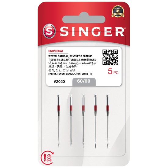 Aghi Singer per Macchina da Cucire - 5 Aghi da cucito 2020