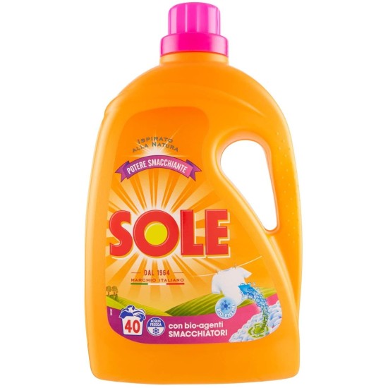 Detersivo Lavatrice Sole Liquido Smacchiante - 41 Lavaggi