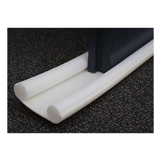 Geko - Paraspifferi Universale doppio protezione sottoporta bianco