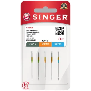 Aghi Macchina Cucire Singer Originali 2045 - 5 aghi Misti