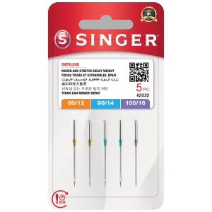 Aghi Singer 2022 - Set 5 aghi da Macchina per cucire la lana