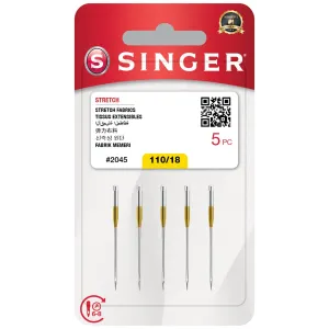 Aghi Singer 2045 (110/18) - 5 Aghi Per Macchina da Cucire