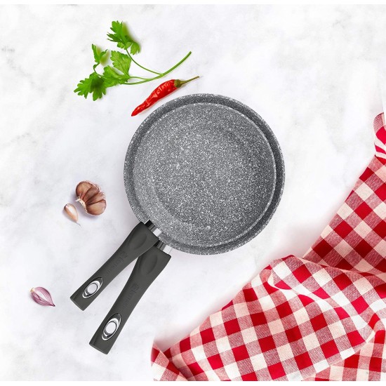 Set Bis Padelle Aeternum Madame Petravera 3.0 Induzione 24/28cm